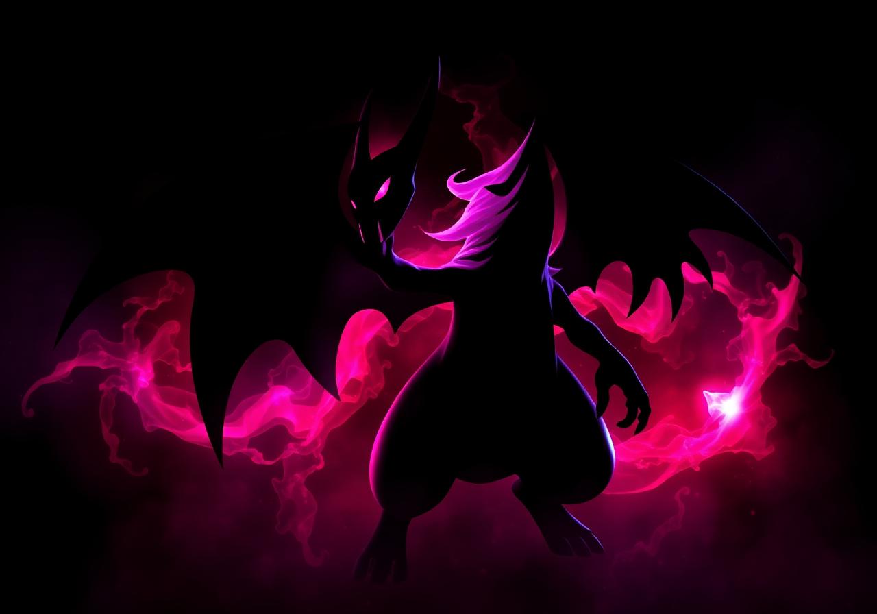 Pokémon Mega Evolution Pitch Black